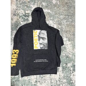 Poetic Justice Tupac Graphic 1993 Sweatshirt Hoodie Kendrick Lamar Quote Large